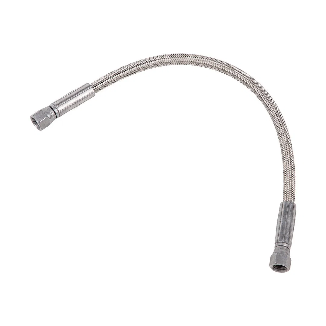 0740201 – ARB USA Air Hose, 1/4 Inch Diameter 1 Foot Length Female JIC-04 37 Degree Flare Non Recoil Hose Nickel Allo...